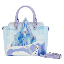 BOLSO LOUNGEFLY DISNEY FROZEN CASTILLO ELSA