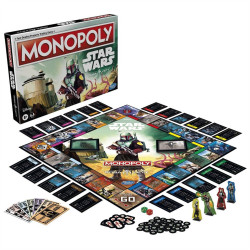 JUEGO MESA MONOPOLY BOBA FETT PEGI