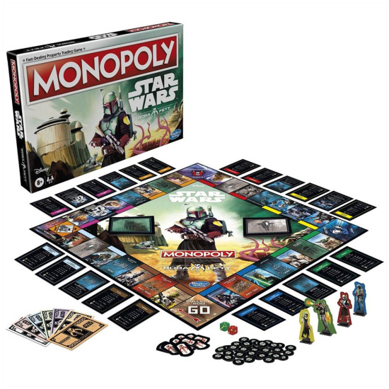 JUEGO MESA MONOPOLY BOBA FETT PEGI Juegos de mesa JUEGO MESA MONOPOLY BOBA FETT PEGI Juegos de mesa
