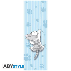 POSTER PUERTA ABYSTYLE GATO CHI ESCALANDO