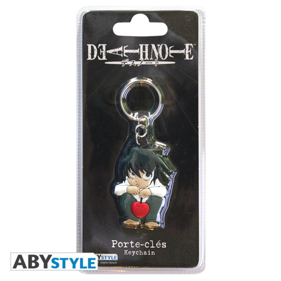 LLAVERO PVC ABYSTYLE DEATH NOTE L Llaveros LLAVERO PVC ABYSTYLE DEATH NOTE L Llaveros