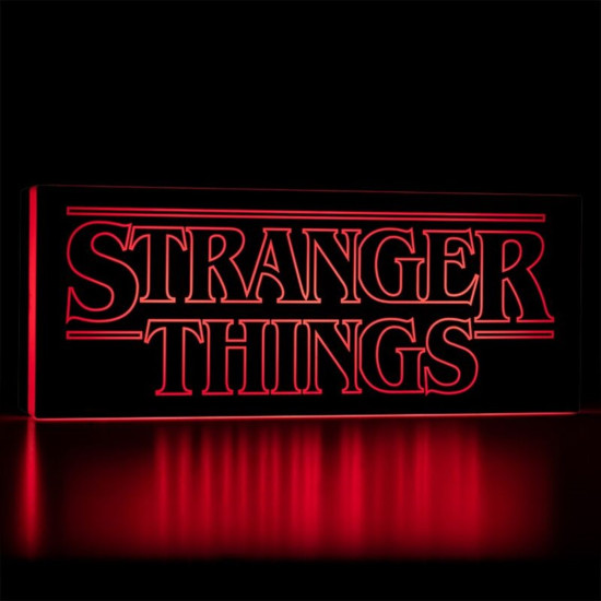 LAMPARA PALADONE SRANGER THINGS LOGO RECTANGULAR Lampara merchandising LAMPARA PALADONE SRANGER THINGS LOGO RECTANGULAR Lampara merchandising