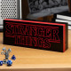 LAMPARA PALADONE SRANGER THINGS LOGO RECTANGULAR Lampara merchandising LAMPARA PALADONE SRANGER THINGS LOGO RECTANGULAR Lampara merchandising
