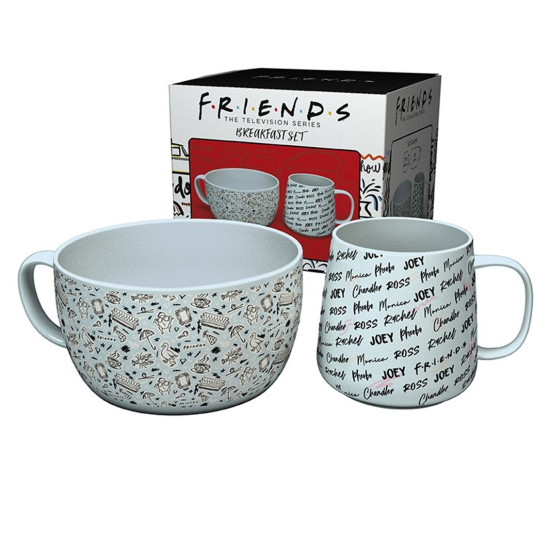 PACK DESAYUNO FRIENDS GB EYE BOL Tazas y vasos