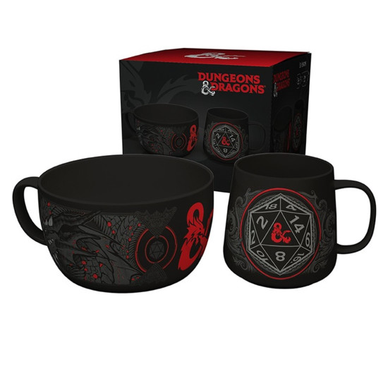 PACK DESAYUNO DUNGEONS AND DRAGONS GB Tazas y vasos