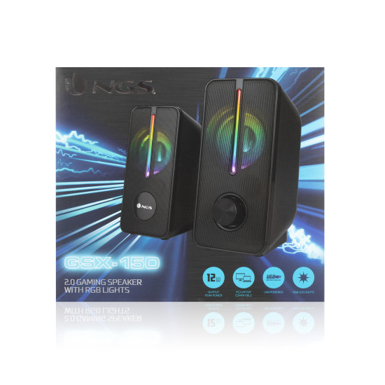 ALTAVOCES 2.0 NGS GSX - 150 NEGRO Altavoces ALTAVOCES 2.0 NGS GSX - 150 NEGRO Altavoces