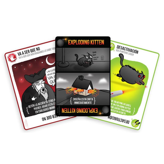 JUEGO MESA EXPLODING KITTENS EDICION 2 Juegos de mesa JUEGO MESA EXPLODING KITTENS EDICION 2 Juegos de mesa