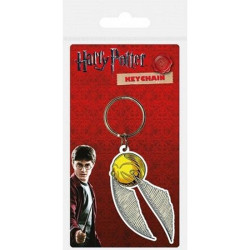 LLAVERO PYRAMID HARRY POTTER SNITCH DORADA