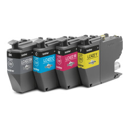 PACK CARTUCHOS TINTA BROTHER LC422VAL NEGRO