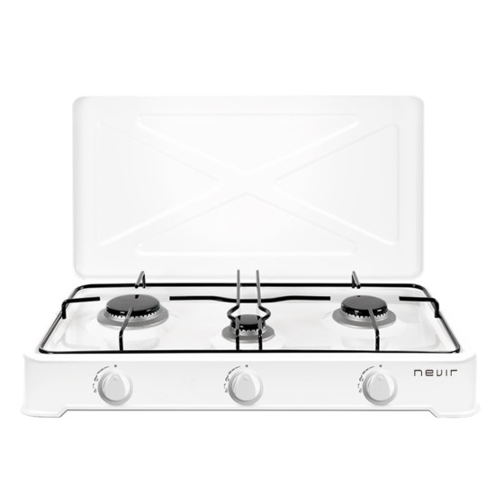 HORNILLO A GAS NEVIR NVR - CGPE3T 3 Placas de cocina