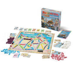 JUEGO MESA AVENTUREROS AL TREN SAN