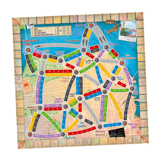 JUEGO MESA AVENTUREROS AL TREN SAN Juegos de mesa