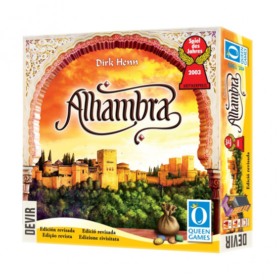 JUEGO MESA DEVIR ALHAMBRA PEGI 8 Juegos de mesa