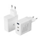 CARGADOR RAPIDO EWENT EW1323 65W 2 Cargadores para móviles