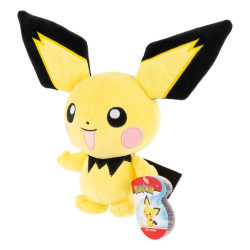 PELUCHE JAZWARES POKEMON PICHU 20 CM