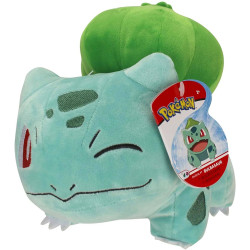 PELUCHE JAZWARES POKEMON BULBASUR 20 CM