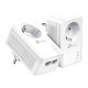 KIT ADAPTADORES POWERLINE TP - LINK TL - PA7027P KIT Extensores de red KIT ADAPTADORES POWERLINE TP - LINK TL - PA7027P KIT Extensores de red