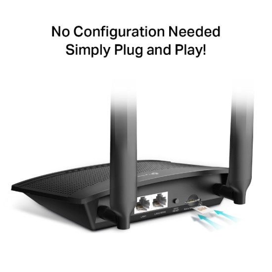 ROUTER WIFIN TP - LINK TL - MR100 300MBPS 4G Routers ROUTER WIFIN TP - LINK TL - MR100 300MBPS 4G Routers