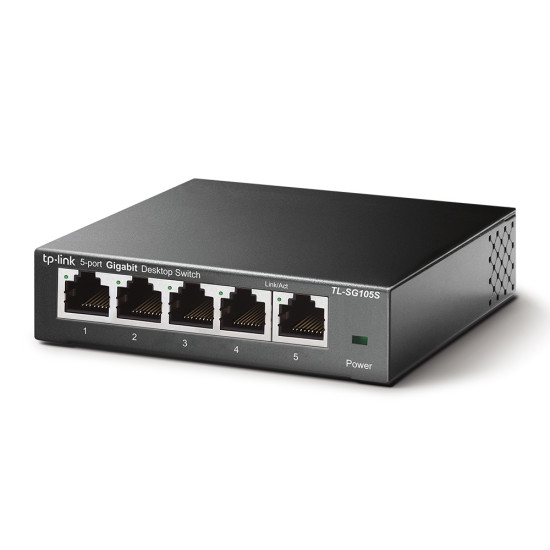 SWITCH 5 PUERTOS TP - LINK TL - SG105S 10 Switch SWITCH 5 PUERTOS TP - LINK TL - SG105S 10 Switch