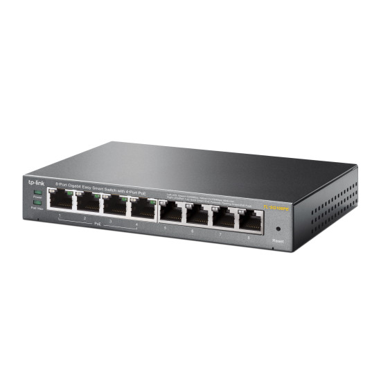 SWITCH 8 PUERTOS TP - LINK TL - SG108PE EASY Switch SWITCH 8 PUERTOS TP - LINK TL - SG108PE EASY Switch