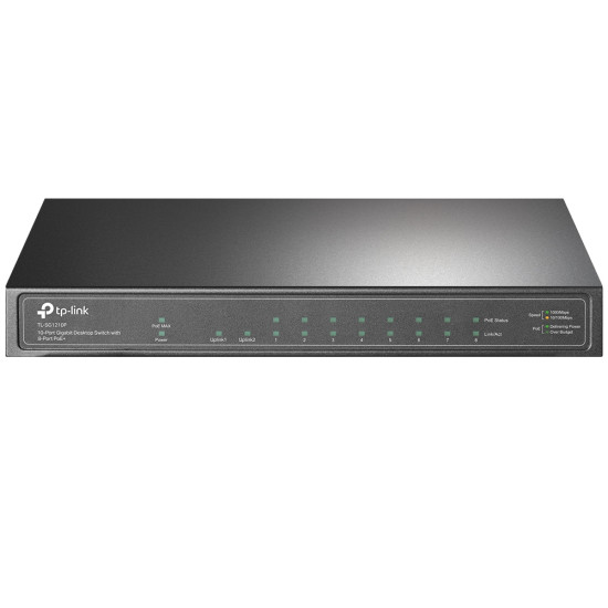 SWITCH 10 PUERTOS TP - LINK TL - SG1210P 10 Switch