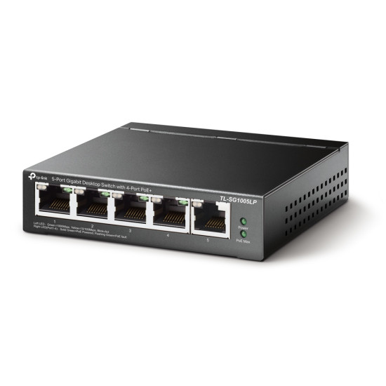SWITCH 5 PUERTOS TP - LINK TL - SG1005LP 10 Switch SWITCH 5 PUERTOS TP - LINK TL - SG1005LP 10 Switch