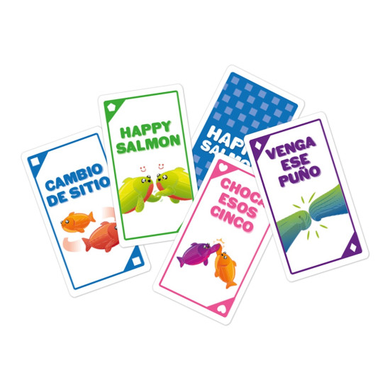 JUEGO MESA HAPPY SALMON PEGI 6 Juegos de mesa