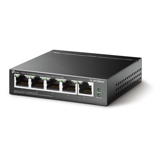 SWITCH 5 PUERTOS TP - LINK TL - SF1005LP 10 Switch SWITCH 5 PUERTOS TP - LINK TL - SF1005LP 10 Switch
