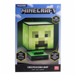 LAMPARA PALADONE CON CARGADOR USB MINECRAFT