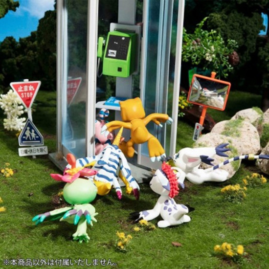 PACK 8 FIGURAS MEGAHOUSE DIGIMON ADVENTURE Figuras