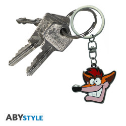 LLAVERO METALICO ABYSTYLE CRASH BANDICOOT