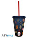 VASO CON PAJITA ABYSTYLE GUARDAS PILARES Tazas y vasos VASO CON PAJITA ABYSTYLE GUARDAS PILARES Tazas y vasos
