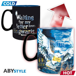 TAZA TERMICA ABYSTYLE HARRY POTTER CARTA