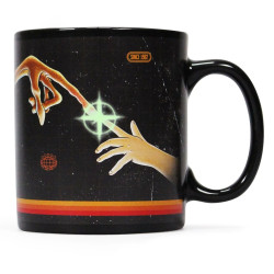 TAZA BRILLO EN LA OSCURIDAD HALF