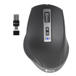 RATON MULTIDISPOSITIVO INALAMBRICO RECARGABLE NGS BLUR - RB