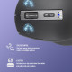 RATON MULTIDISPOSITIVO INALAMBRICO RECARGABLE NGS BLUR - RB Ratones RATON MULTIDISPOSITIVO INALAMBRICO RECARGABLE NGS BLUR - RB Ratones