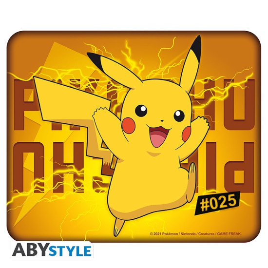 ALFOMBRILLA ABYSTYLE POKEMON -  PIKACHU #025 Alfombrillas