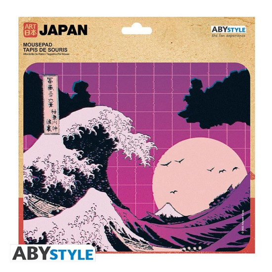 ALFOMBRILLA ABYSTYLE HOKUSAI -  GRAN OLA Alfombrillas