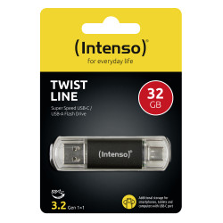 MEMORIA USB 3.2 INTENSO TWIST LINE