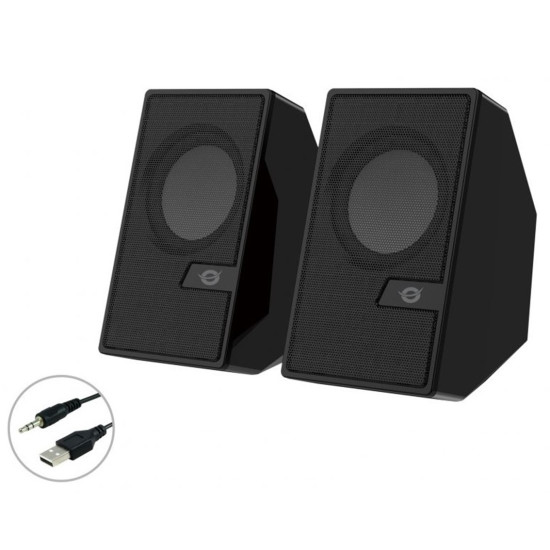 ALTAVOCES CONCEPTRONIC BJORN02B 6W NEGRO Altavoces