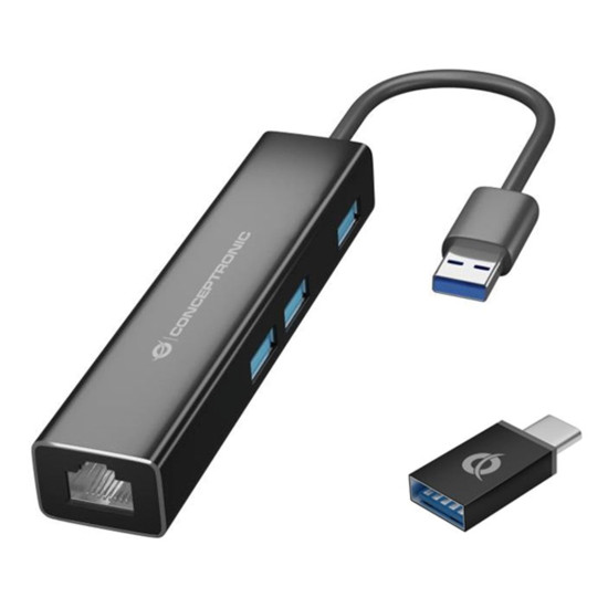 ADAPTADOR CONCEPTRONIC USB A GIGABIT ETHERNET Convertidores