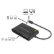 LECTOR TARJETAS EXTERNO CONCEPTRONIC USB 2.0 Lector de memorias LECTOR TARJETAS EXTERNO CONCEPTRONIC USB 2.0 Lector de memorias