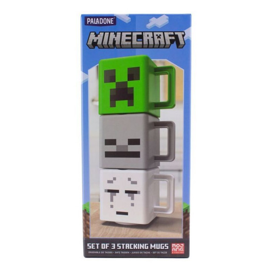 TAZAS APILABLES PALADONE MINECRAFT Tazas y vasos TAZAS APILABLES PALADONE MINECRAFT Tazas y vasos