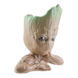RECIPIENTE BOLIGRAFOS PLANTAS MARVEL LOS GUARDIANES