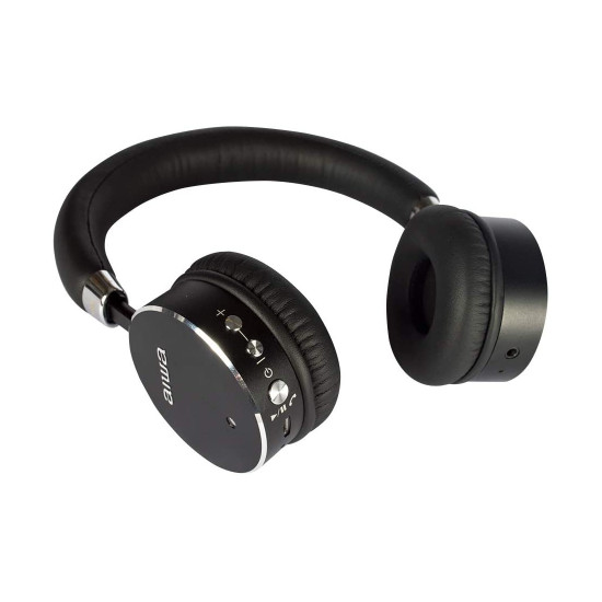 AURICULARES INALAMBRICOS AIWA HSTBTN - 800BK BLUETOOTH NEGRO Auriculares