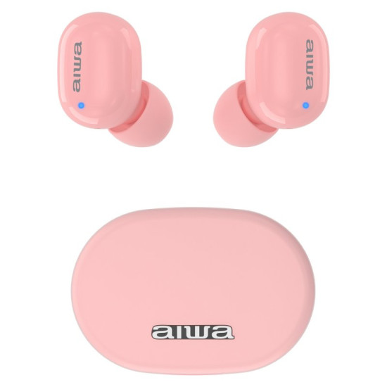 AURICULARES INALAMBRICOS AIWA EBTW - 150 BLUETOOTH ROSA Auriculares
