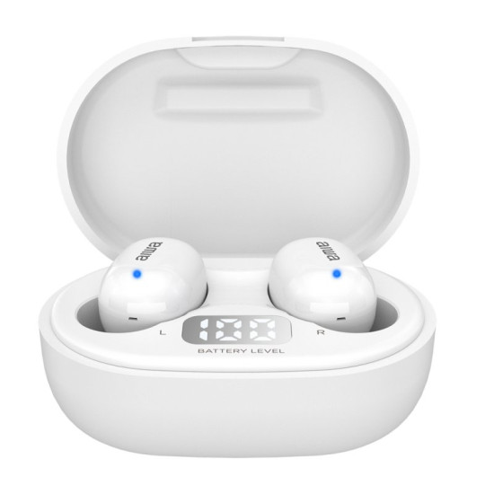 AURICULARES INALAMBRICOS AIWA EBTW - 150 BLUETOOTH BLANCO Auriculares