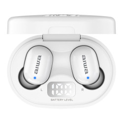 AURICULARES INALAMBRICOS AIWA EBTW - 150 BLUETOOTH BLANCO
