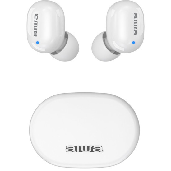 AURICULARES INALAMBRICOS AIWA EBTW - 150 BLUETOOTH BLANCO Auriculares AURICULARES INALAMBRICOS AIWA EBTW - 150 BLUETOOTH BLANCO Auriculares