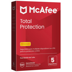 ANTIVIRUS MCAFEE TOTAL PROTECTION 5 DISPOSITIVOS